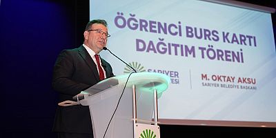 Sarıyer’de 7500 öğrenciye burs kartı dağıtım töreni gerçekleşti