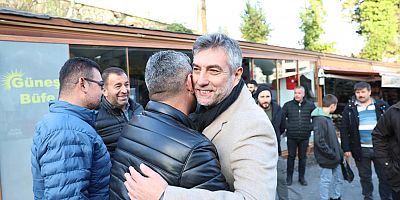 ŞİLE’LİLER BAŞKAN OCAKLI’YI KUCAKLADI