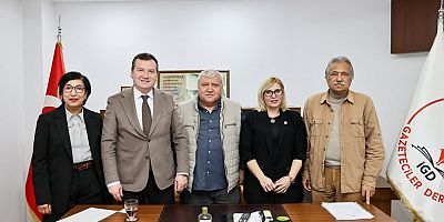 Silivri Belediye Başkanı Bora Balcıoğlu’ndan İstanbul Gazeteciler Derneği’ne Ziyaret