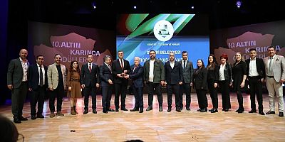 Silivri Belediyesi Altın Karınca Yarışması'nda Ödül Aldı!