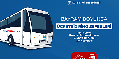 Silivri Belediyesi, bayram boyunca mezarlıklara ring servis düzenliyor