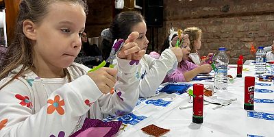 Silivri Belediyesi Çocuklara Atölye Sanat Etkinlikleri Düzenledi