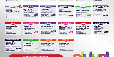 Silivri Belediyesi Mart ayı etkinlik takvimi açıklandı!