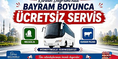 Silivri Belediyesi’nden bayram boyunca ring servisi hizmeti