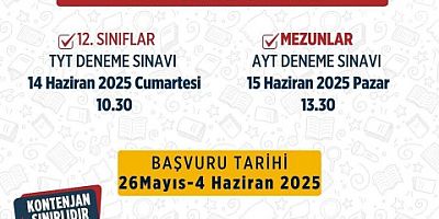 Silivri Belediyesi, öğrencilere YKS ve LGS sınavlarına prova imkanı sunuyor