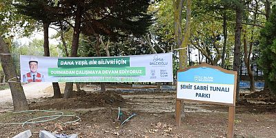 Silivri Belediyesi, park yapım ve yenileme çalışmalarına devam ediyor