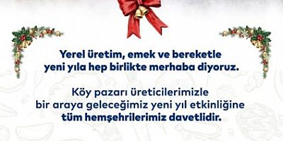 Silivri Belediyesi Silivri Köy Pazarı etkinliği düzenliyor