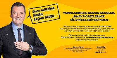 Silivri Belediyesi, Sınav Ücretlerini Karşılıyor, Geleceğe Umut Oluyor