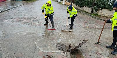 SİLİVRİ BELEDİYESİ, YOĞUN YAĞIŞA KARŞI TEYAKKUZDA!
