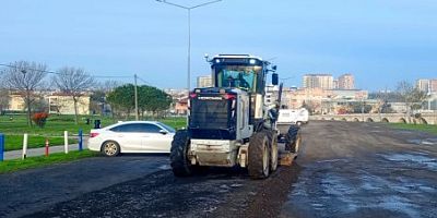 Silivri Belediyesi yol onarım çalışmalarını sürdürüyor