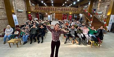 Silivri Belediyesi Yüz Yoga Atölyesi Düzenlendi