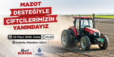 Silivri’de Çiftçiye Mazot Desteği Sürüyor