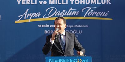 Silivri’de Dördüncü Yerli ve Milli Tohumluk Arpa Dağıtım Töreni Gerçekleşti