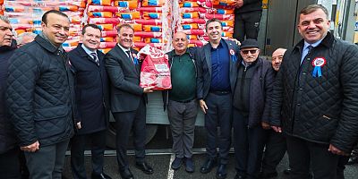 Silivri’de Yağlık Ayçiçeği Tohum Dağıtım Töreni yapıldı