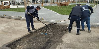 Silivri’de yol bakım çalışmaları devam ediyor