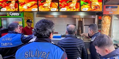 Silivri’de Zabıta Ekipleri halk sağlığı için sahada!
