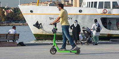 SKUTER HIZ SINIRI 5 İLÇEDE 12.5 KM/SAAT OLDU