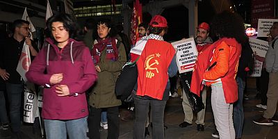 SOL ÖRGÜTLERDEN ANKARA'DA İSRAİL'İN FİLİSTİN'E YÖNELİK SALDIRILARINA PROTESTO
