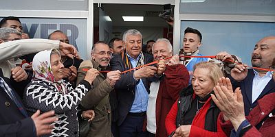 ŞÜKRÜ GENÇ BİR SEÇİM İRTİBAT BÜROSU DAHA AÇTI