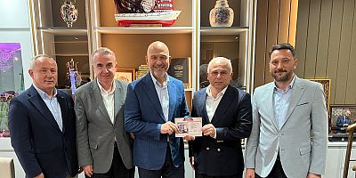 Süleyman Soylu, Ağasar Derneği Heyetini İstanbul’daki Ofisinde Ağırladı