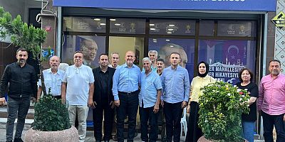 Süleyman Soylu, AK Parti Beyoğlu İlçe Başkanlığı Halıcıoğlu İrtibat Bürosu’nu ziyaret etti