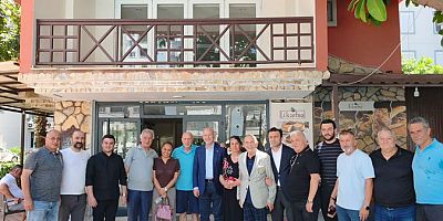 Süleyman Soylu, Antalya Eski Milletvekili Adil Aydın'ı Ziyaret Etti