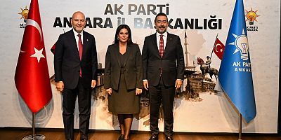 Süleyman Soylu’dan AK Parti Ankara İl Başkanı Hakan Han Özcan’a Ziyaret