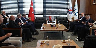 Süleyman Soylu'dan Ali Yalçın'a Taziye Ziyareti