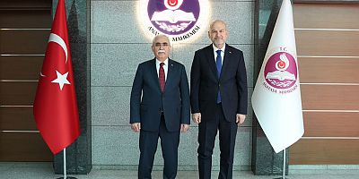 Süleyman Soylu’dan Anayasa Mahkemesi Başkanı Kadir Özkaya’ya Ziyaret