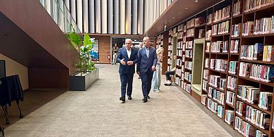 Süleyman Soylu'dan Fatih Belediye Başkanı Ergün Turan'a Ziyaret