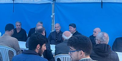 Süleyman Soylu’dan Kemalettin Şahin İçin Taziye Ziyareti