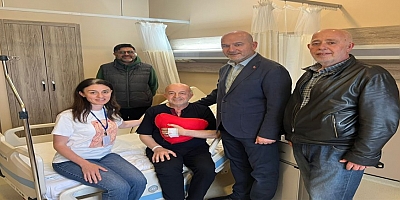 Süleyman Soylu’dan Sami Özdil’e Geçmiş Olsun Ziyareti