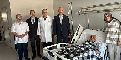 Süleyman Soylu’dan Trabzon’da Hasta Ziyareti: “Geçmiş Olsun” Mesajı