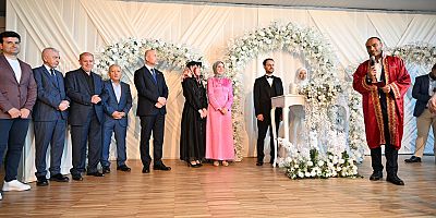 Süleyman Soylu, Enes Yazgan ve Aliye Gök’ün Nikah Törenine Katıldı