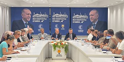 Süleyman Soylu Kağıthane Teşkilatıyla Bir Araya Geldi