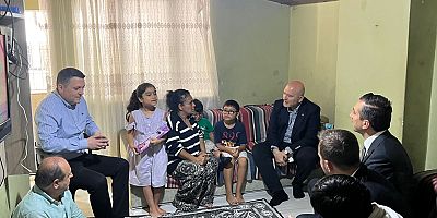 Süleyman Soylu, Şişli'de Vatandaşlarla Ev Ziyaretlerinde Buluştu