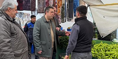 Sultangazi Belediye Başkan Yardımcısı Fatih Sultan Mehmet Çiçek’ten Pazarcı Esnafına Ziyaret