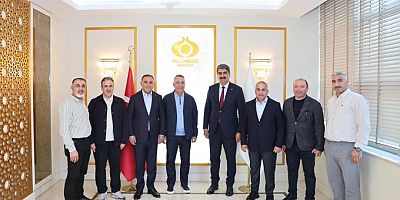 Sultangazi Belediye Başkanı Abdurrahman Dursun, Aşkale Belediye Başkanı Şenol Polat’ı Ağırladı
