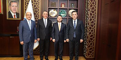 Sultangazi Belediyesi’nde Adalet Bakanı Akın Gürlek Ziyareti