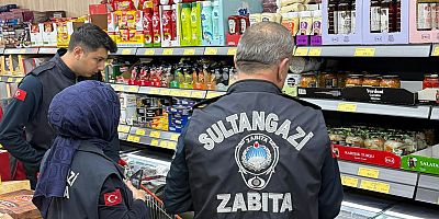 Sultangazi’de Marketlerde Sıkı Denetim