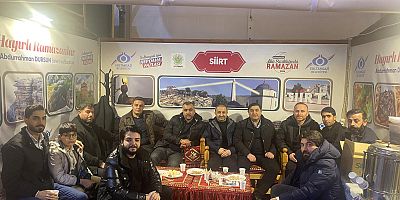 Sultangazi’de Siirtli Hemşerilere Ramazan Coşkusu: Abdulkadir Çiçek Ramazan Çadırında Misafirlerini Ağırlıyor