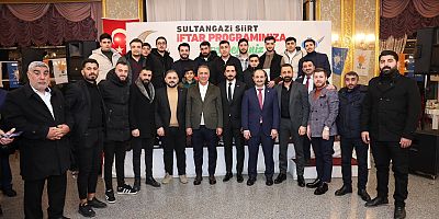  Sultangazi'de Siirtliler iftar sofrasında buluştu