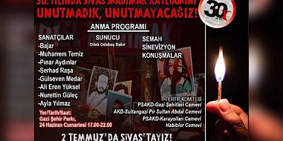 Sultangazi’de  Sivas anması 'Grup Yorum da katılabilir' diye yasaklandı