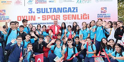 Sultangazi’de Spor Coşkusu: Gençler Şenlikte Buluştu