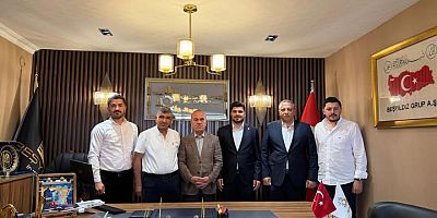 Sultangazi Kaymakamı Mahmut Kaşıkçı ve Emniyet Müdürü Hakan Alparslan Kırbaş’tan Beşyıldız İnşaat’a Ziyaret