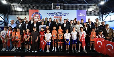 SULTANGAZİ NURETTİN UZUN ORTAOKULU’NUN KAPALI SPOR SALONU YENİLENDİ