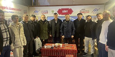 Sultangazi Ramazan Çadırı’nda Siirtli Hemşerilere Yoğun İlgi