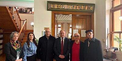 Sultangazi Sivaslılar Derneği Başkanı Cihan Baş, Karaağaç Bektaşi Dergâhı Kütüphanesi Açılışına Katıldı