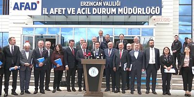 TBMM İLİÇ ARAŞTIRMA KOMİSYONU ERZİNCAN'DA...KOMİSYON ÜYELERİNE BİLGİ VEREN VALİ AYDOĞDU: 