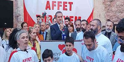 TDP Başkanı Sarıgül: “Yaralı gönüllere merhem olmak için af istiyorum”